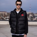 Чоловіча осінньо-зимова жилетка, безрукавка.