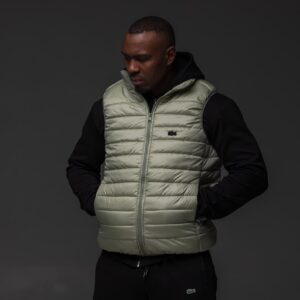Жилетка lite black Lacoste чоловіча олівка.