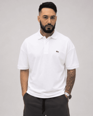 Чоловіча футболка, Поло Lacoste. Біла.