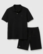 Чоловічий літній костюм Lacoste чорний
